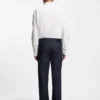 Indigo straight-fit jeans in stretch denim Indigo straight-fit jeans in stretch denim