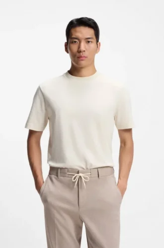 Inner-monogram T-shirt in a cotton blend
