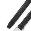 Italian-leather belt with contrast stitching Italian-leather belt with contrast stitching