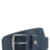 Italian-leather belt with Double B monogram Italian-leather belt with Double B monogram
