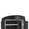 Italian-leather belt with Double B monogram Italian-leather belt with Double B monogram