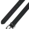 Italian-leather belt with Double B monogram