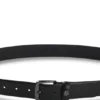 Italian-leather belt with Double B monogram