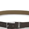 Italian-leather belt with Double B monogram Italian-leather belt with Double B monogram