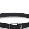 Italian-leather belt with Double B monogram Italian-leather belt with Double B monogram