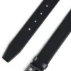 Italian-leather belt with Double B monogram buckle