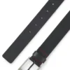 Italian leather belt with logo buckle Italian leather belt with logo buckle