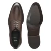 Italian-made leather Derby shoes