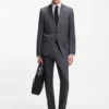 Italian-made leather Derby shoes