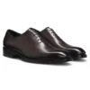 Italian-made Oxford shoes in burnished leather
