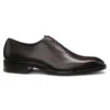 Italian-made Oxford shoes in burnished leather