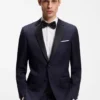 Italian-made pocket square in easy-iron cotton
