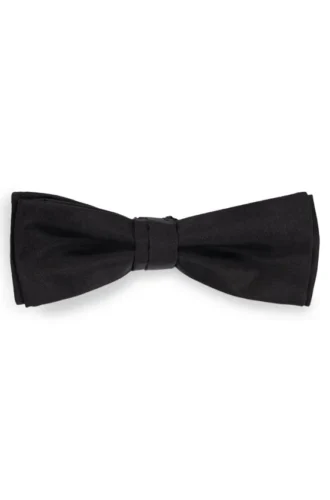 Italian-made silk-jacquard bow tie
