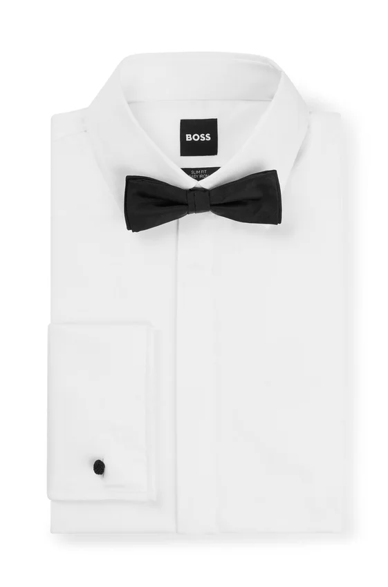 Italian-made silk-jacquard bow tie Italian-made silk-jacquard bow tie