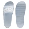 Italian-made slides with large logo detail Italian-made slides with large logo detail