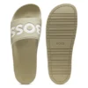 Italian-made slides with large logo detail Italian-made slides with large logo detail