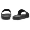 Italian-made slides with stacked-logo uppers