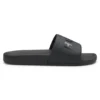 Italian-made slides with tonal logo