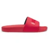 Italian-made slides with tonal logo