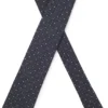 Italian-silk tie with jacquard pattern