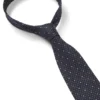 Italian-silk tie with jacquard pattern