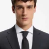 Jacquard-dot tie in a silk blend