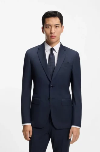 Jacquard-dot tie in a silk blend