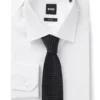 Jacquard-dot tie in a silk blend