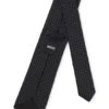Jacquard-dot tie in a silk blend