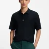 Jacquard-pattern polo shirt in a relaxed fit Jacquard-pattern polo shirt in a relaxed fit
