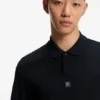 Jacquard-pattern polo shirt in a relaxed fit Jacquard-pattern polo shirt in a relaxed fit