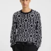 Jacquard-pattern sweater in a regular fit