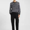 Jacquard-pattern sweater in a regular fit
