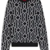 Jacquard-pattern sweater in a regular fit