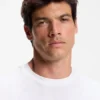 Jacquard-pattern T-shirt in cotton