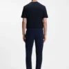Jacquard-pattern T-shirt in cotton