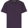 Jacquard-pattern T-shirt in cotton