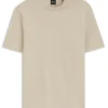 Jacquard-pattern T-shirt in cotton