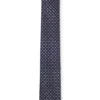 Jacquard-pattern tie in a silk blend