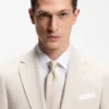 Jacquard-pattern tie in a silk blend