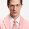 Jacquard-pattern tie in a silk blend