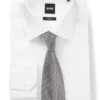 Jacquard-pattern tie in a silk blend