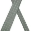 Jacquard-pattern tie in a silk blend