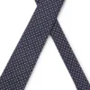 Jacquard-pattern tie in a silk blend