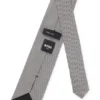 Jacquard-pattern tie in a silk blend
