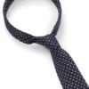 Jacquard-pattern tie in a silk blend