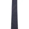 Jacquard-pattern tie in silk