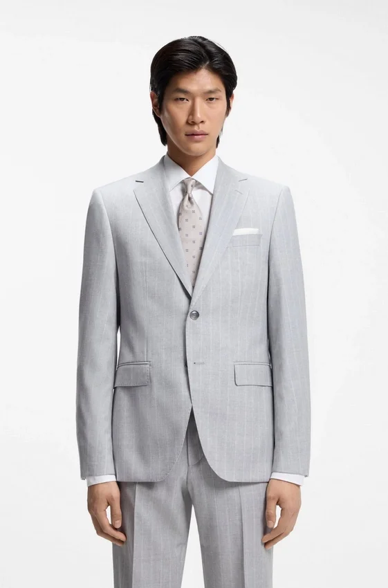 Jacquard-pattern tie in silk Jacquard-pattern tie in silk