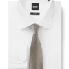 Jacquard-pattern tie in silk