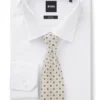 Jacquard-pattern tie in silk